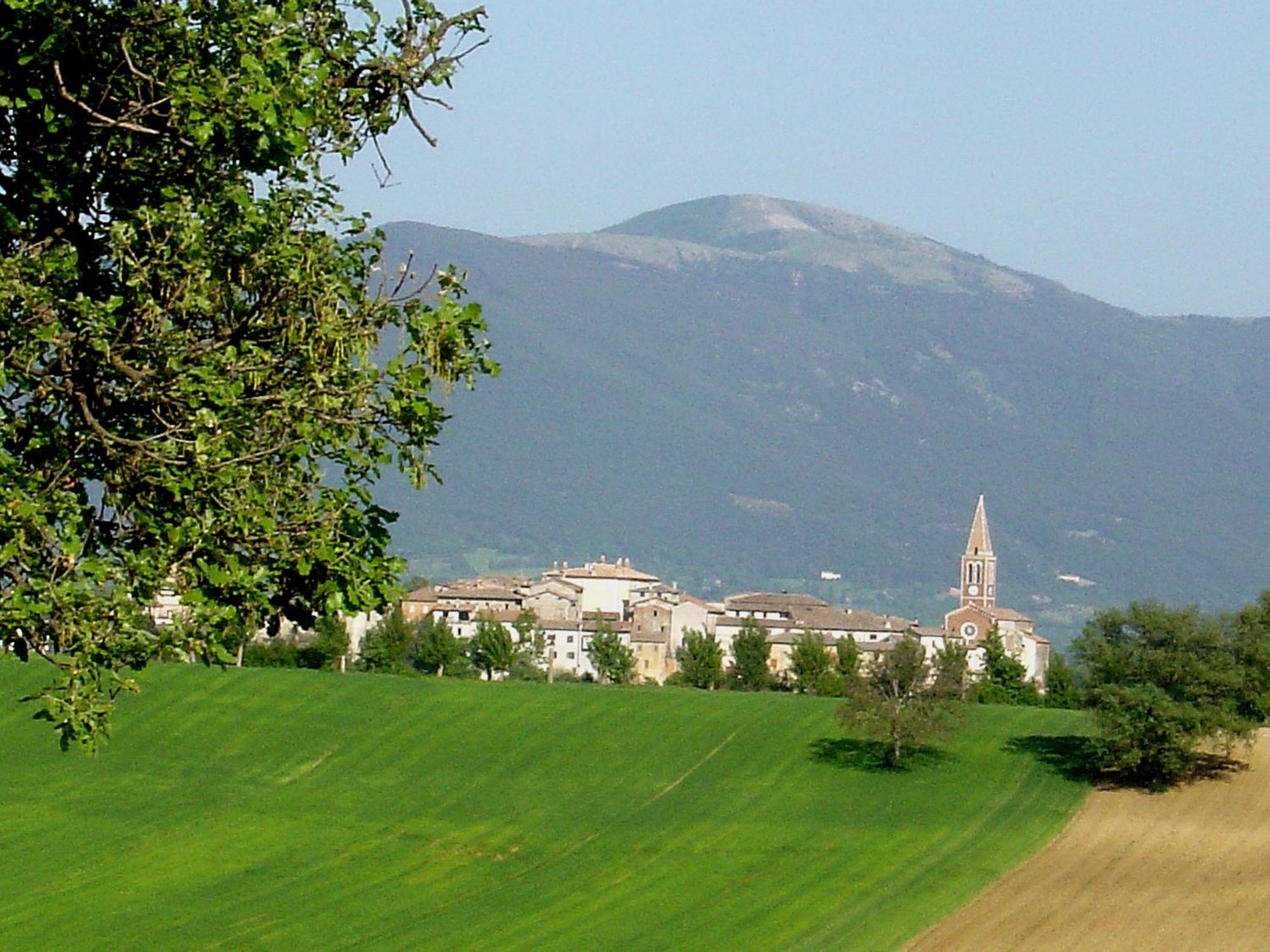 Bilocale Verde Umbria Montecastrilli Bagian luar foto